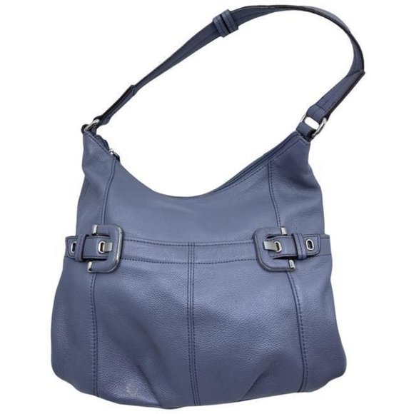 tignanello bag light purple leather tote - Picture 1 of 12